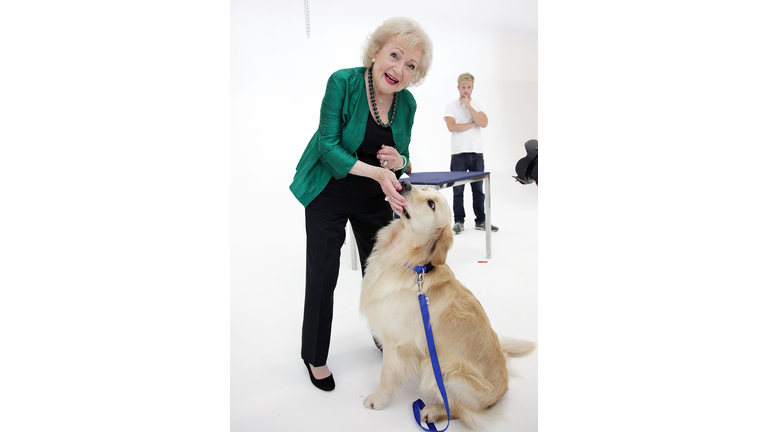 Betty White Fashion Shoot For The Lifeline Program