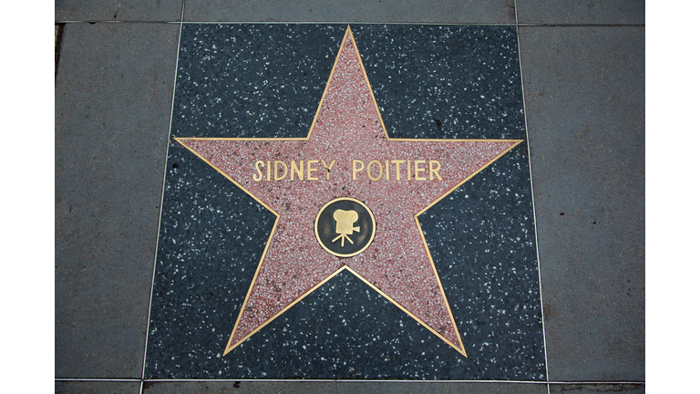 Hollywood Walk Of Fame Star Sidney Poitier