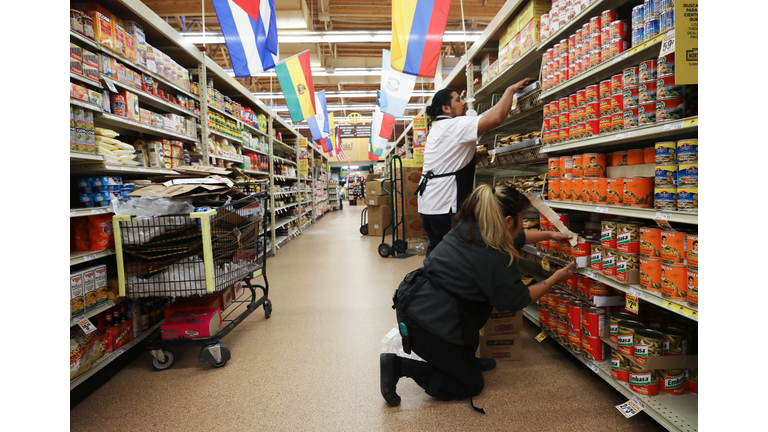 Stores Offer Shopping Times For Elderly And Vulnerable Citizens To Protect Against Coronavirus Transmission