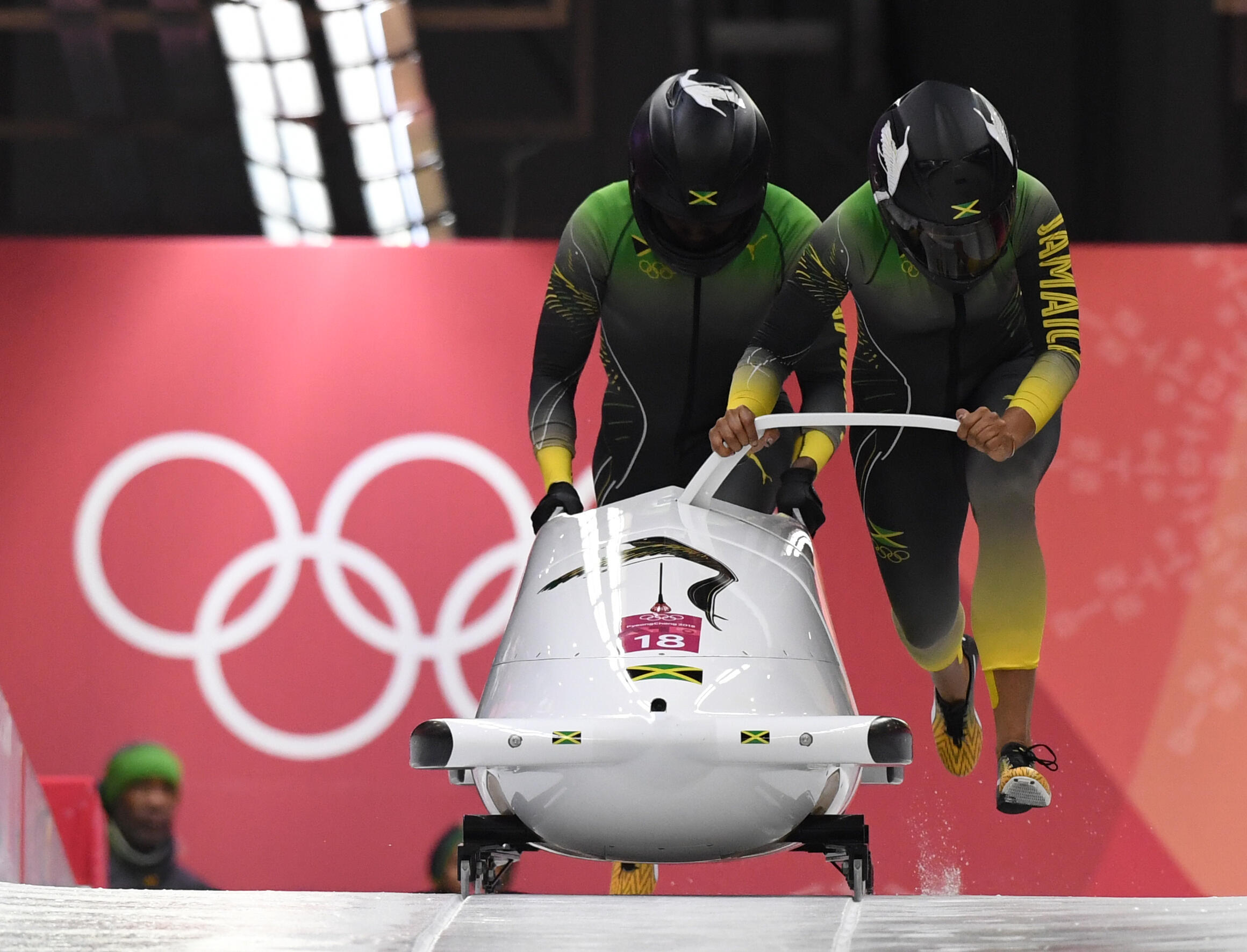 Winter Olympics Bobsled Team