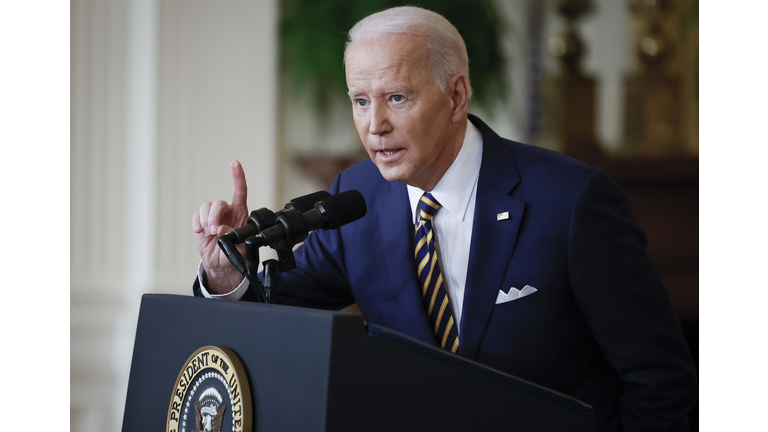President Biden Holds A Press Conference At The White House