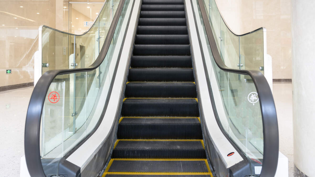 Aventura Mall wide angle 2 editorial photo. Image of escalator - 56703666