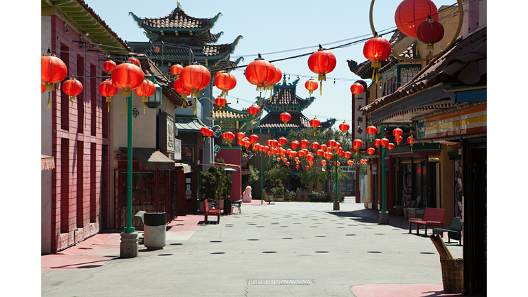 Chinatown, Downtown LA, Los Angeles County, California, USA