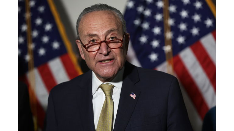 Majority Leader Schumer, Senate Democrats Hold Media Availability