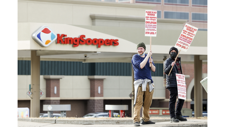 Workers At Grocery Chain King Soopers Go On Strike