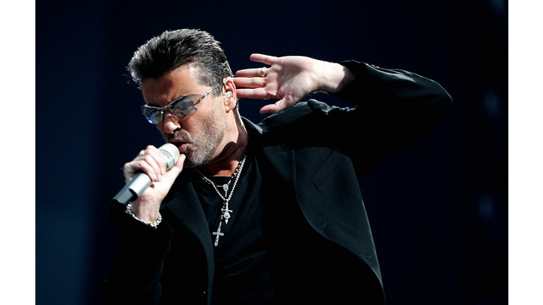 British singer George Michael performs d...