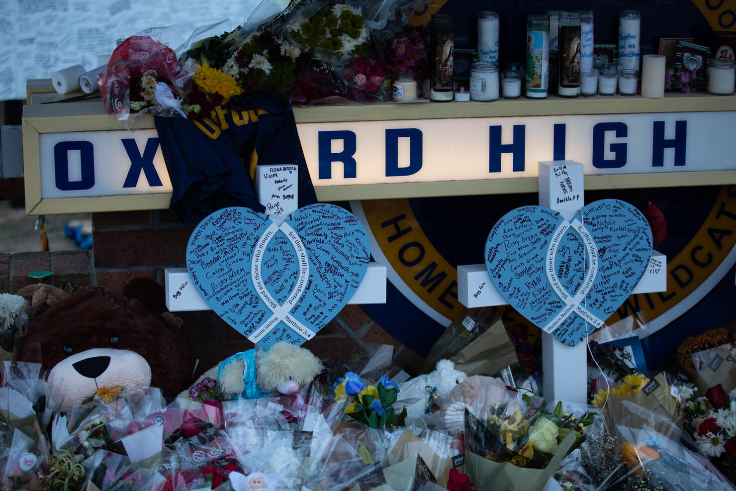 Funeral Held For Tate Myre, Victim In Oxford School Shooting