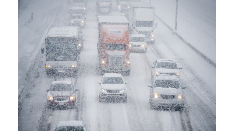 Driving in a Snow Storm