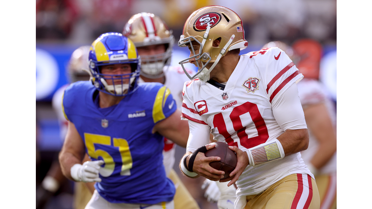 San Francisco 49ers v Los Angeles Rams