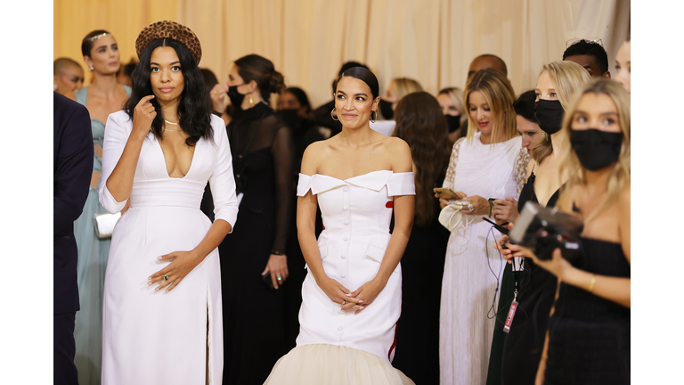 The 2021 Met Gala Celebrating In America: A Lexicon Of Fashion - Arrivals