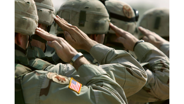 U.S. Troops Honor Fallen Comrade Near Dujail