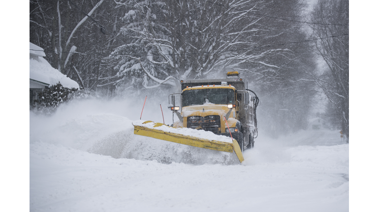 Major Winter Storm Hammers East Coast With High Winds And Heavy Snow