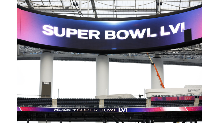 SoFi Stadium Prepares Super Bowl LVI