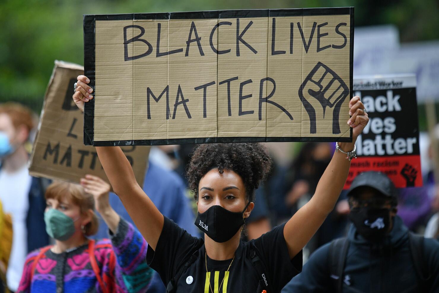 BRITAIN-PROTEST-RACISM-POLITICS