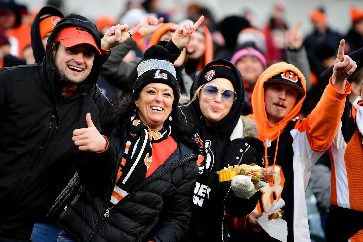 Cincinnati Bengals Fan Rally Ahead Of Super Bowl LVI