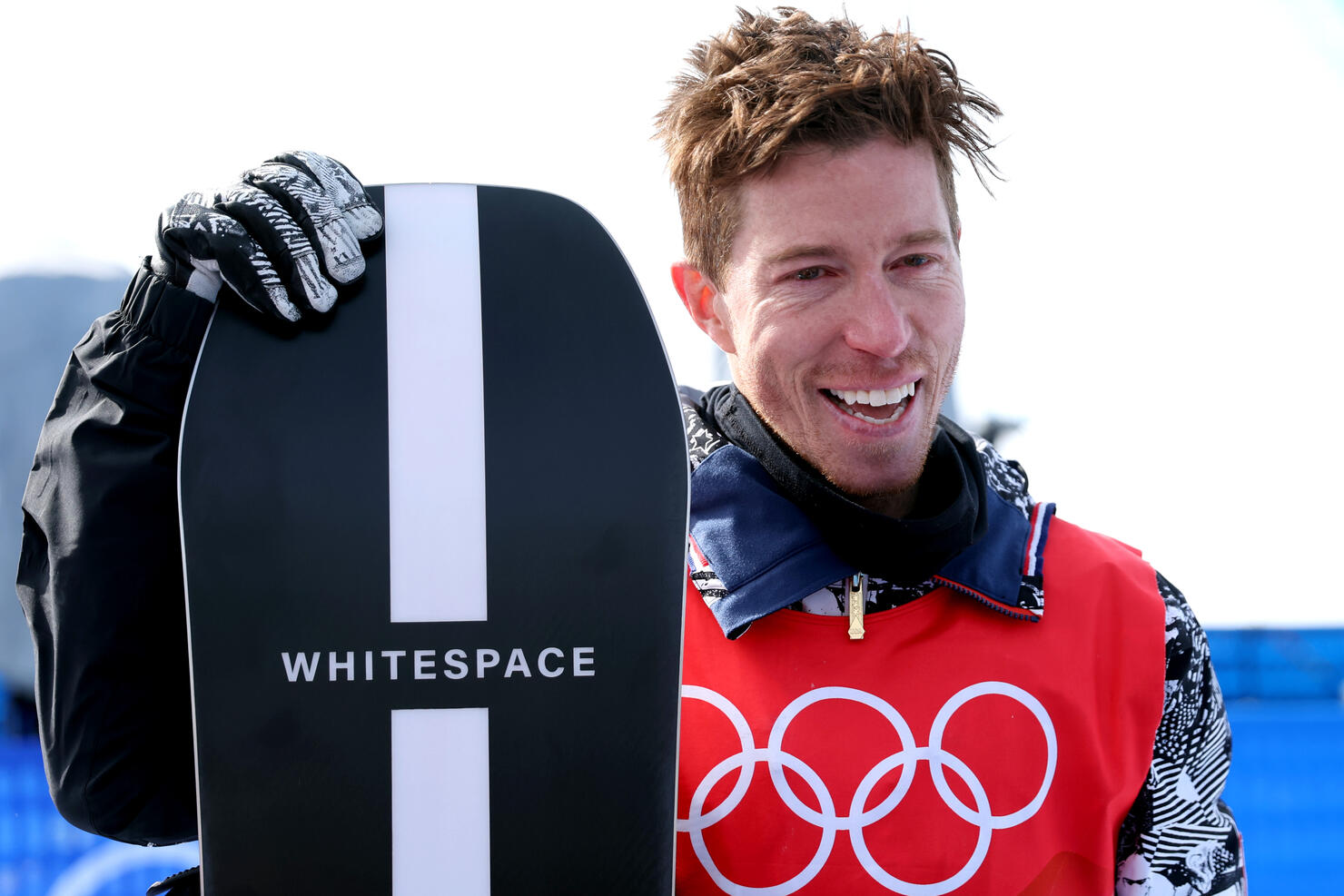 Shaun White (USA), wins the gold medal in the Men's Snowboard