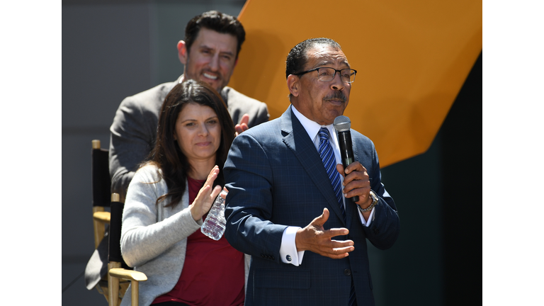 Los Angeles FC Hosts Banc Of Califorina Stadium Ribbon Cutting And Stadium Tour