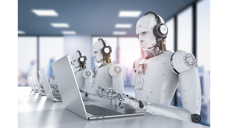 robots call center