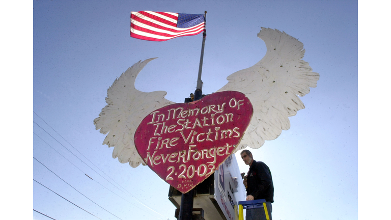 Memorial Held For The Station Nightclub Fire Victims In Rhode Island