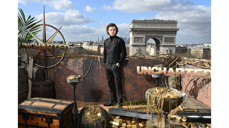 "Uncharted" Photocall At Publicis Champs-Elysees In Paris