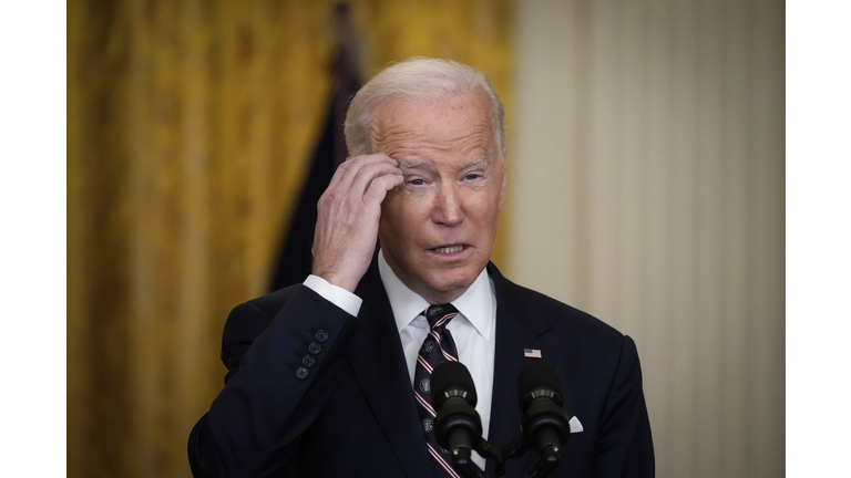 President Biden Delivers An Update On The Ukraine-Russia Crisis