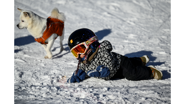 CHINA-WINTER-SNOWBOARD-SPORTS