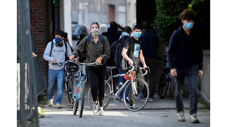 BELGIUM-HEALTH-VIRUS-SCHOOL