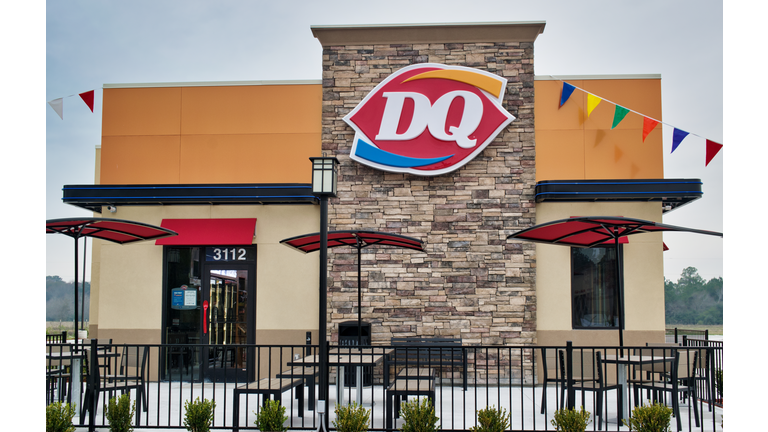 Dairy Queen restaurant storefront in Houston, TX.