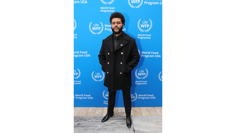 U.N. World Food Programme Welcomes The Weeknd as Goodwill Ambassador