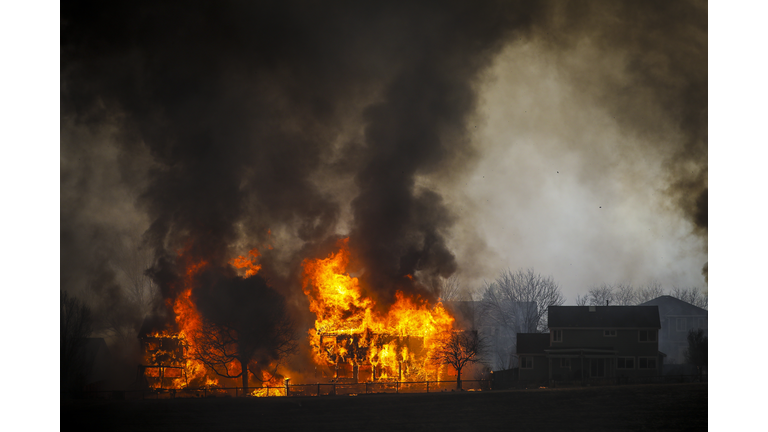 Wildfires Break Out Across Boulder County In Colorado