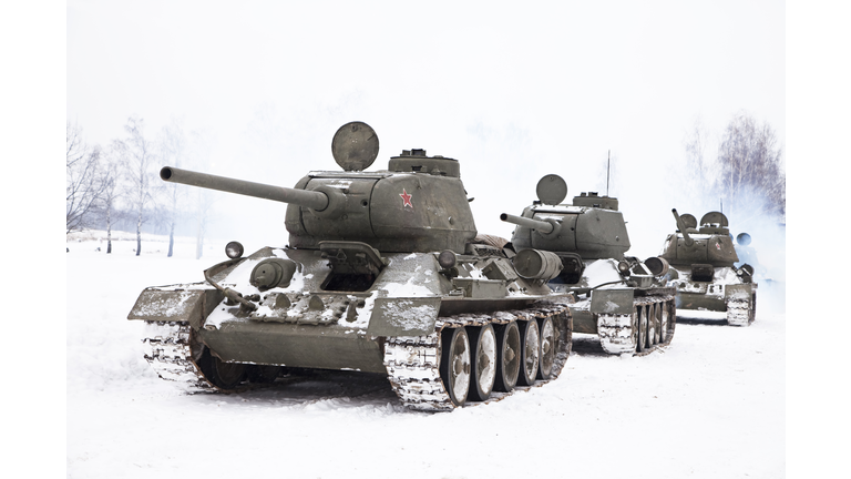 Russian Tanks T34