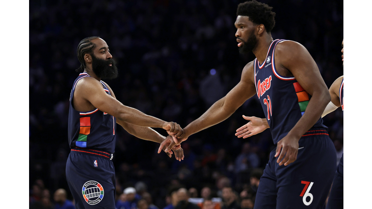 Philadelphia 76ers v New York Knicks