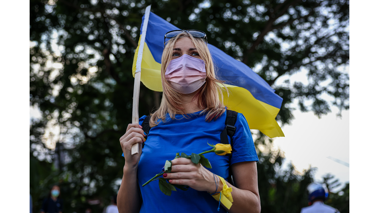 Malaysians Rally In Support Of Ukraine