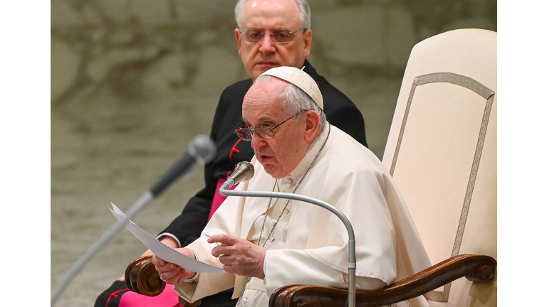 VATICAN-RELIGION-POPE-AUDIENCE