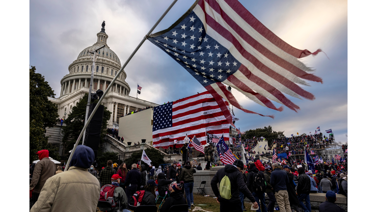 Trump Supporters Hold "Stop The Steal" Rally In DC Amid Ratification Of Presidential Election