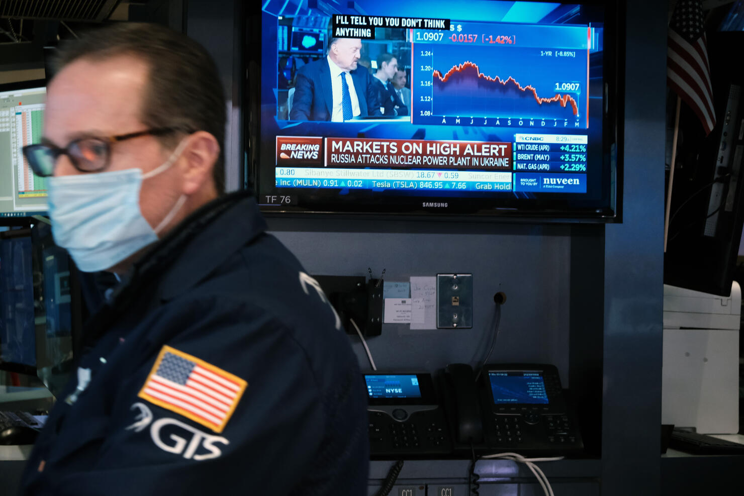 Markets Remain Volatile As Conflict In Ukraine Worsens