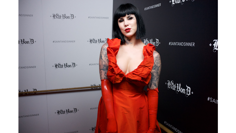 Kat Von D Beauty Fragrance Launch Press Party #SAINTANDSINNER At Roosevelt