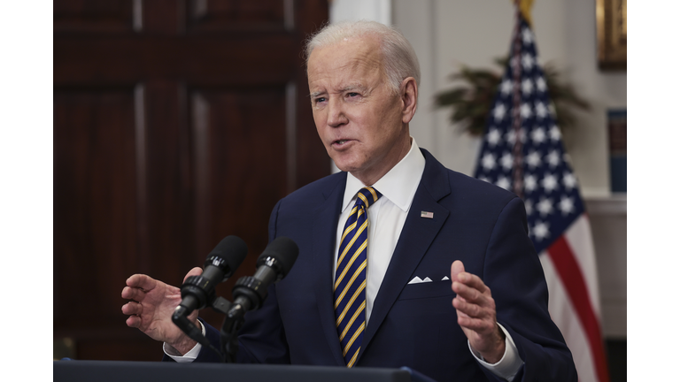 President Biden Announces Ban Of Russian Oil Imports Amid War In Ukraine