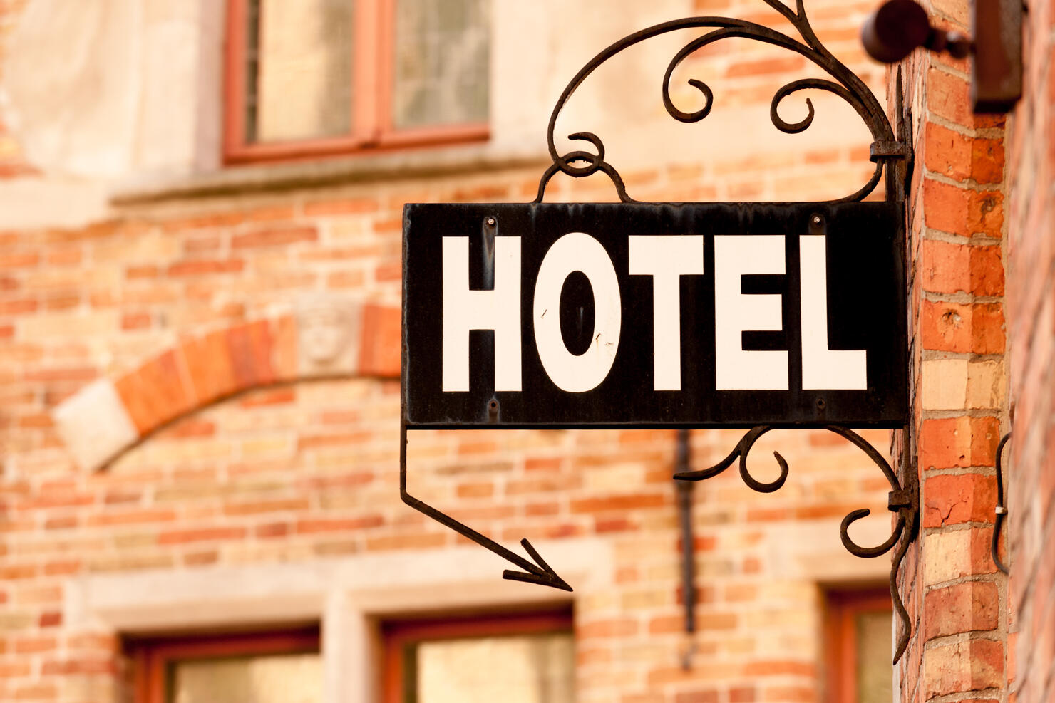 Hotel sign