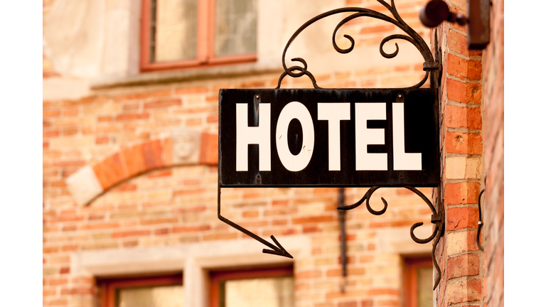 Hotel sign