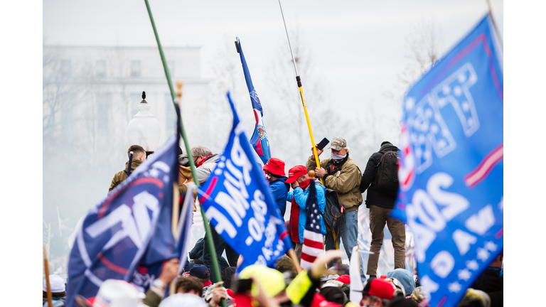 Trump Supporters Hold "Stop The Steal" Rally In DC Amid Ratification Of Presidential Election