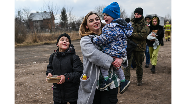 Over 1 Million Ukrainians Arrive In Poland Seeking Refuge From Russian Invasion