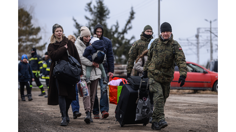 Over 1 Million Ukrainians Arrive In Poland Seeking Refuge From Russian Invasion