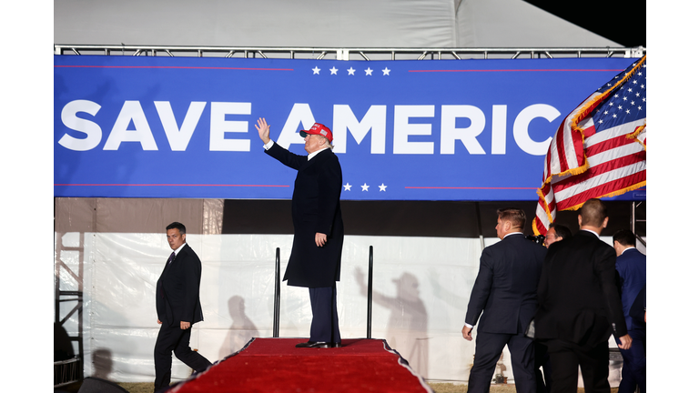 Former President Donald Trump Holds Rally In Florence, Arizona