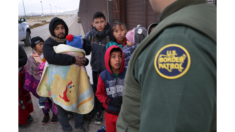 U.S. Customs And Border Patrol Agents Patrol Border In El Paso, TX