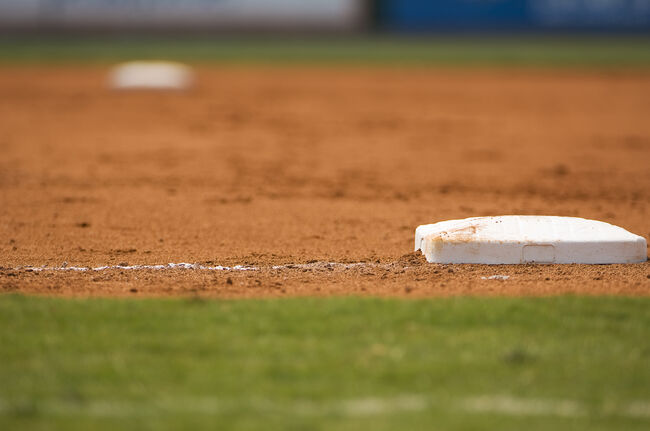 Baseball Field at a Major League Baseball Game
