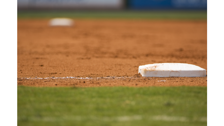 Baseball Field at a Major League Baseball Game