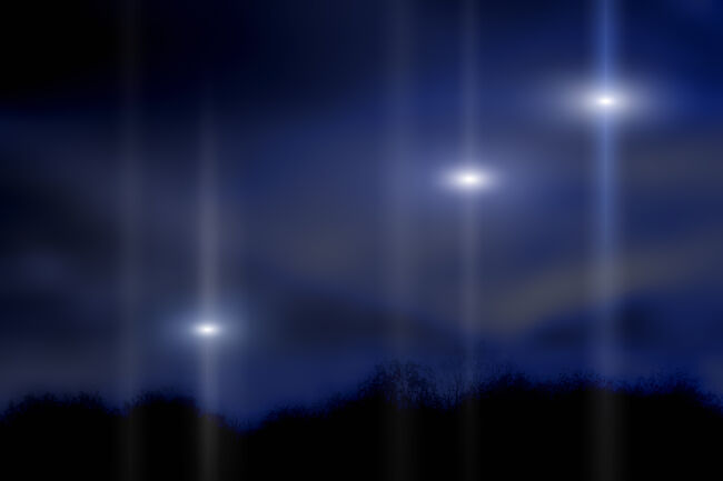 Flashing 'UFOs' Stun Ireland as Theories Soar