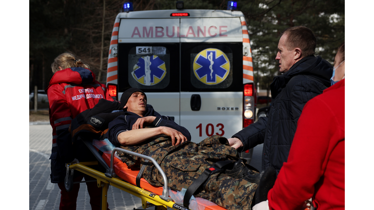 Russian Air Strikes Hit Military Training Site West Of Lviv