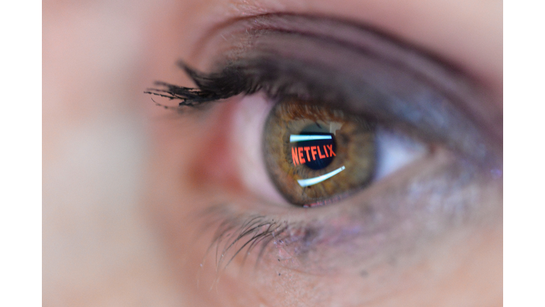 US Online Streaming Giant Netflix : Illustration